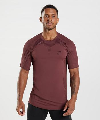 Gymshark Form Muške T Shirts Roze Smeđe | HR 2404QMA